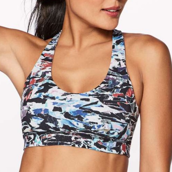 lululemon athletica Tops - Lululemon Break Free Bra Culture Clash 4